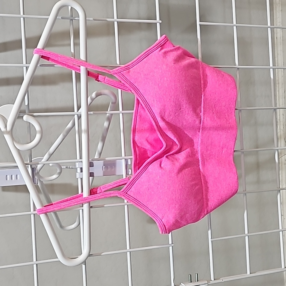OBEELL Yoga Hot Pink 3 Piece Outfit Size Small